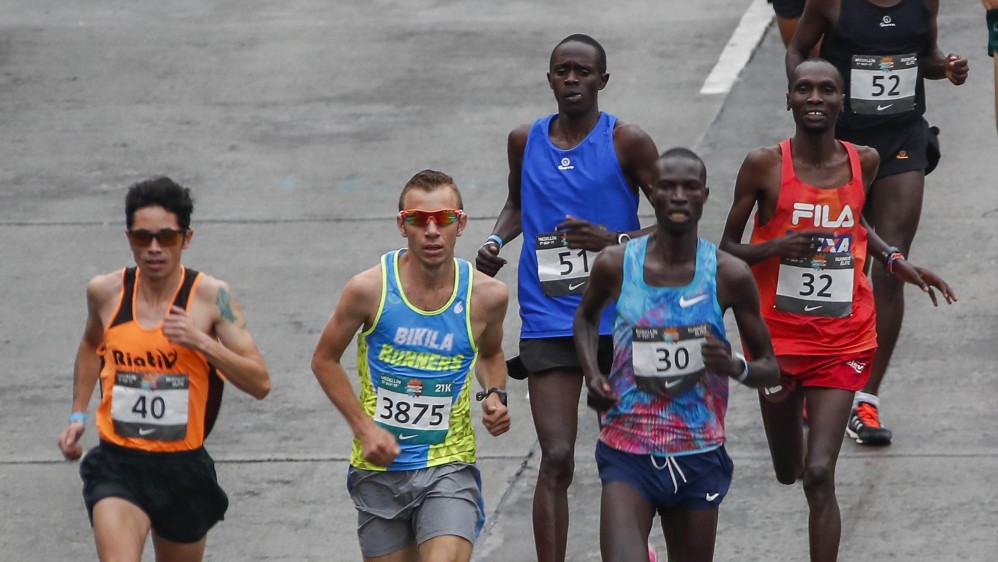 La Maratón se corrió en cuatro distancias: 42, 21,10 y 5 kilómetros. FOTO ROBINSON SÁENZ
